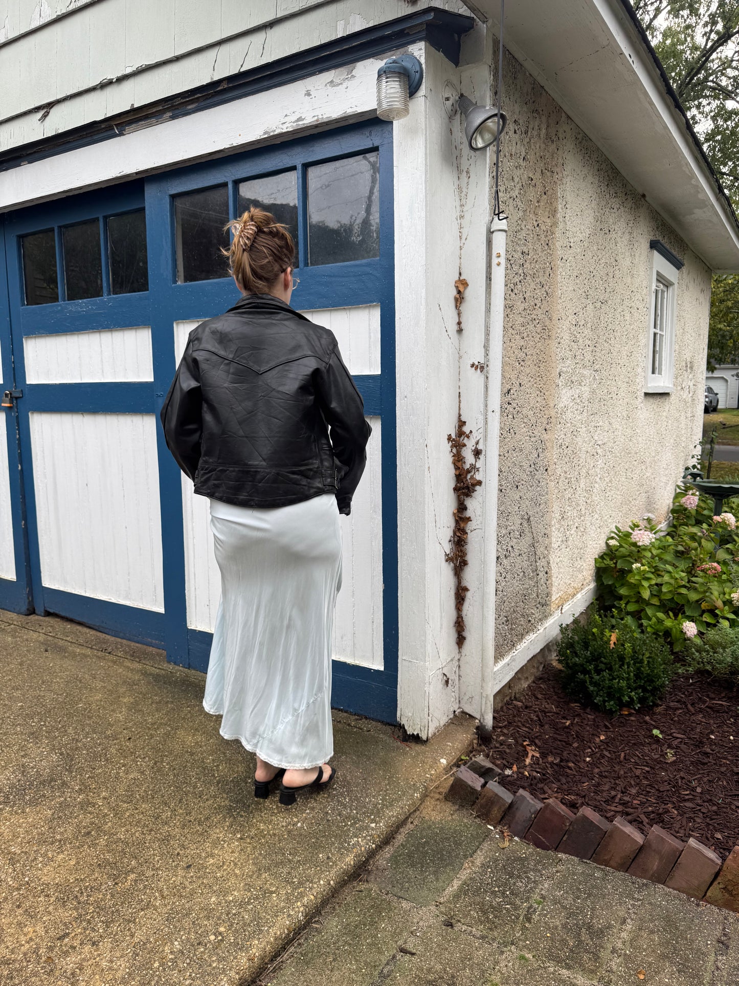 1960s Speedman Leathers Black Leather Biker Moto Jacket