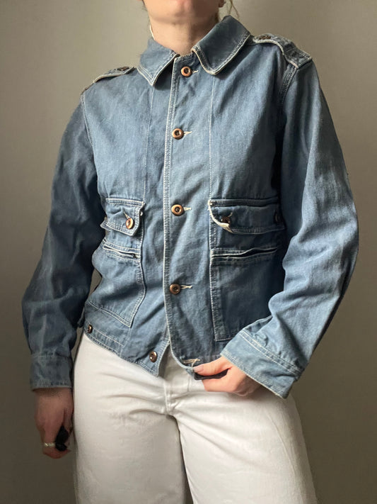1970s Male Brand Denim Jacket