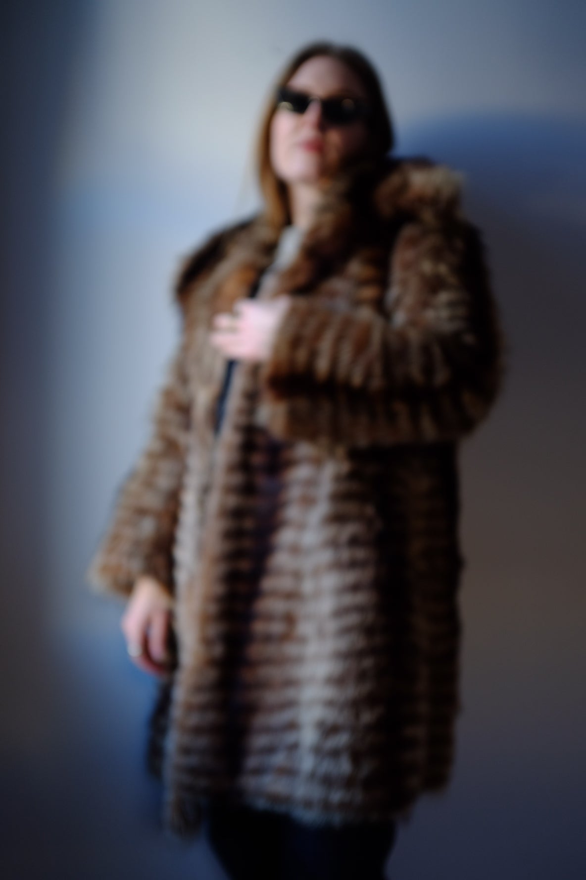 1950s Weasel Fur Coat