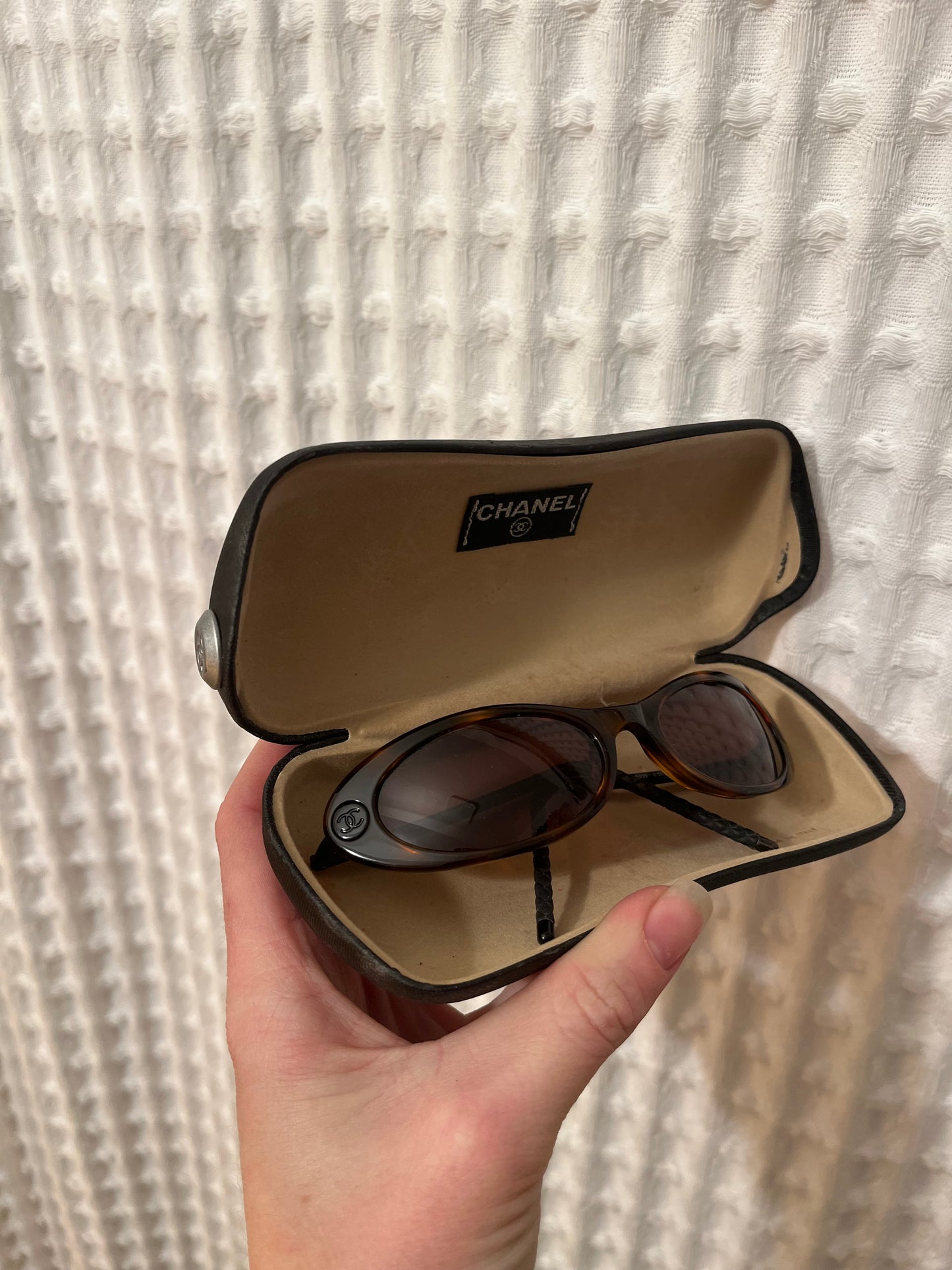 Vintage Authentic Chanel Cateye Sunglasses