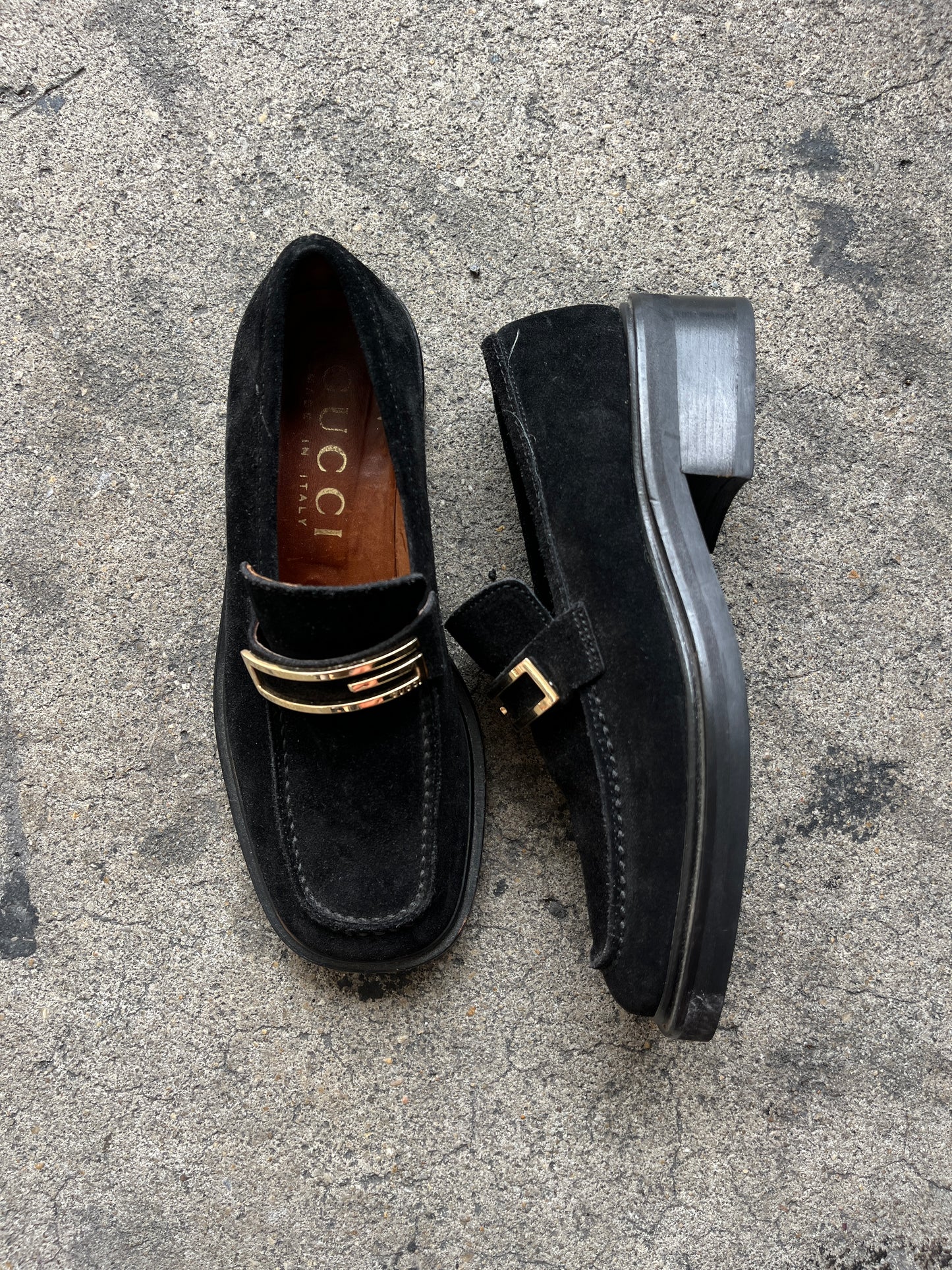 Vintage 1980s Gucci Loafers