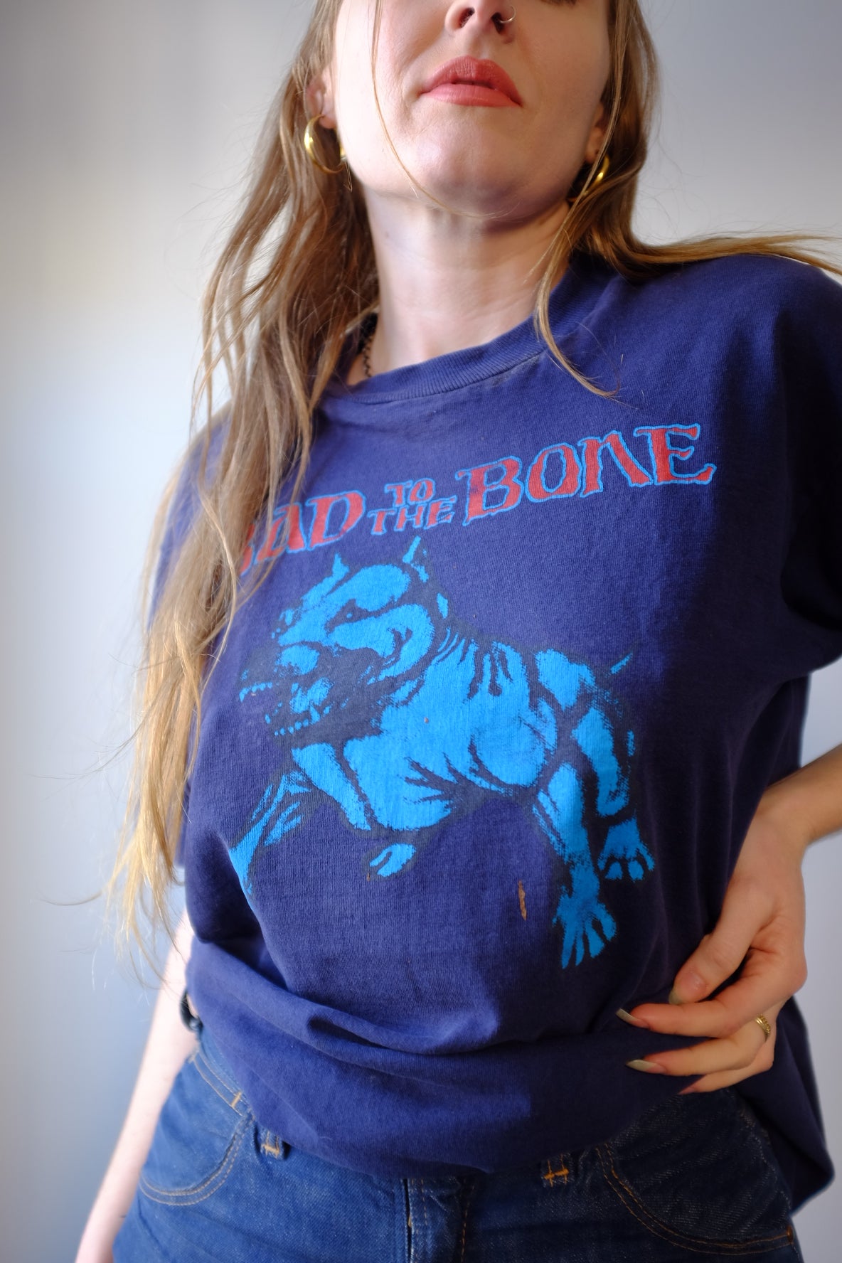 1980’s Bad To The Bone Shirt M