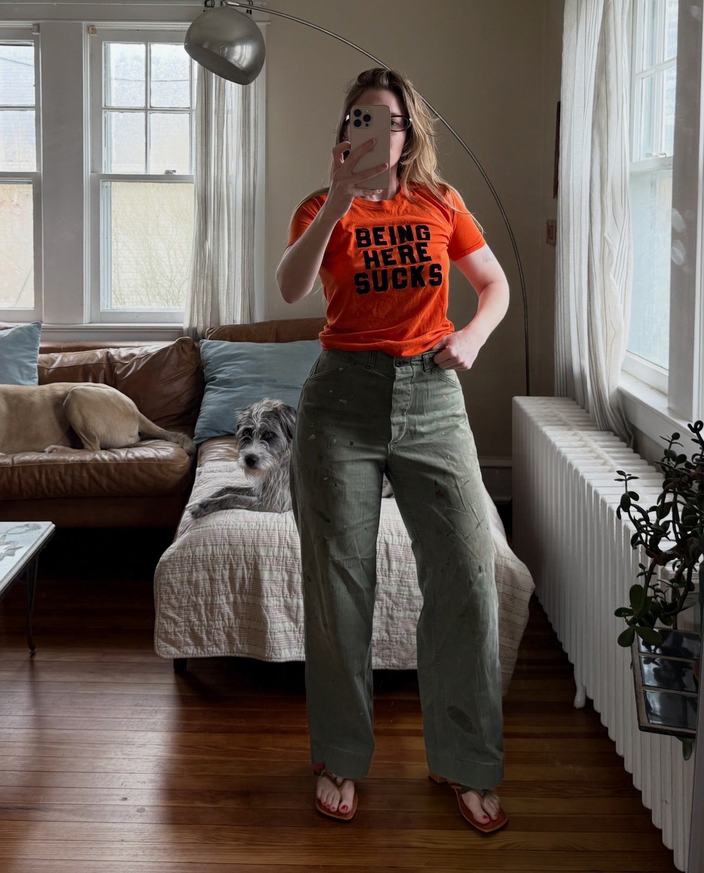 1970s Being Here Sucks Tee