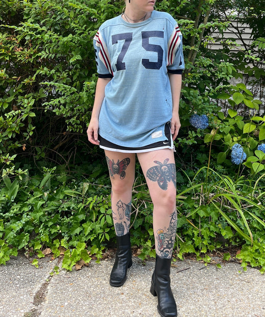 Vintage 1960s Blue 75 Jersey