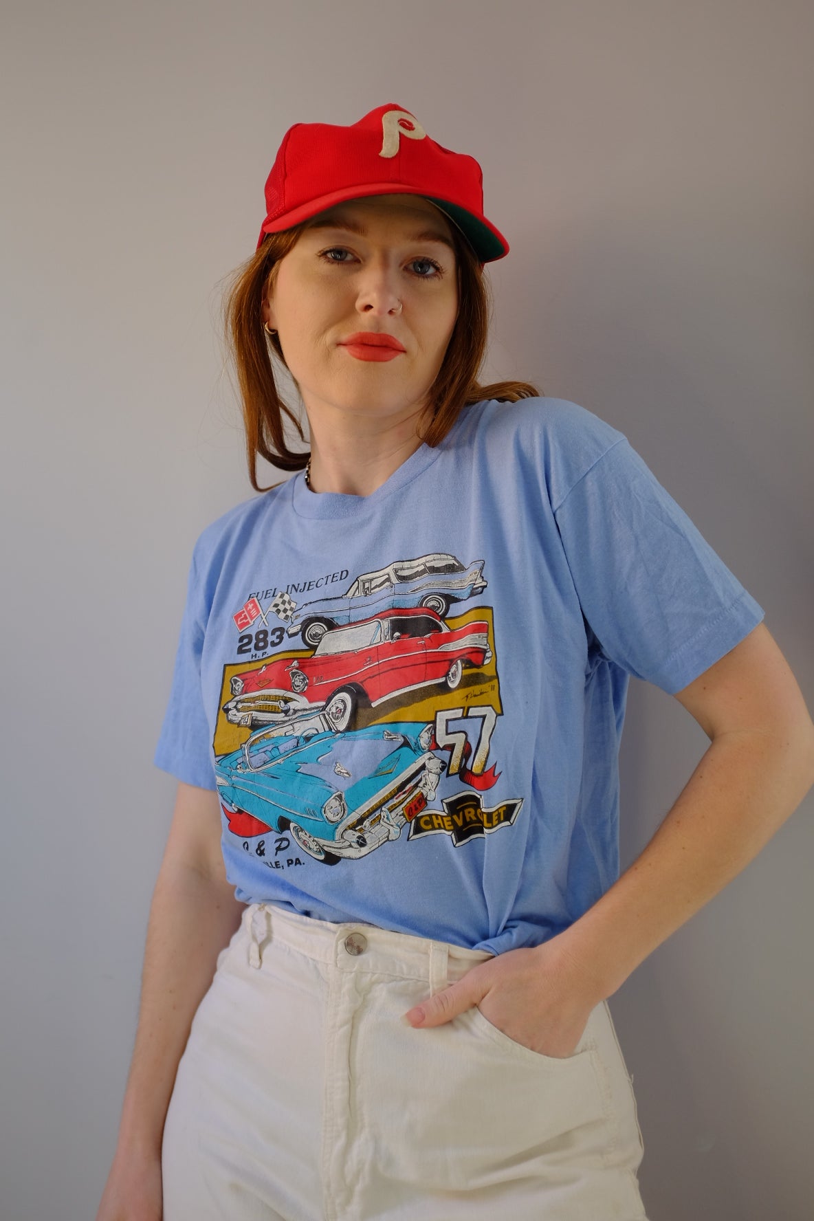 1980s Vintage 57 Chevy T Shirt