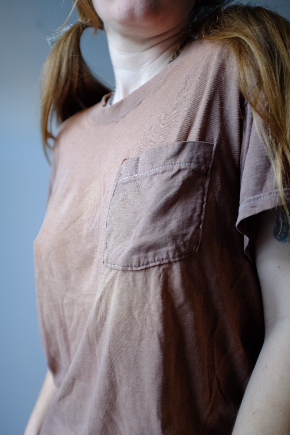 1970s Tan Pocket Tee