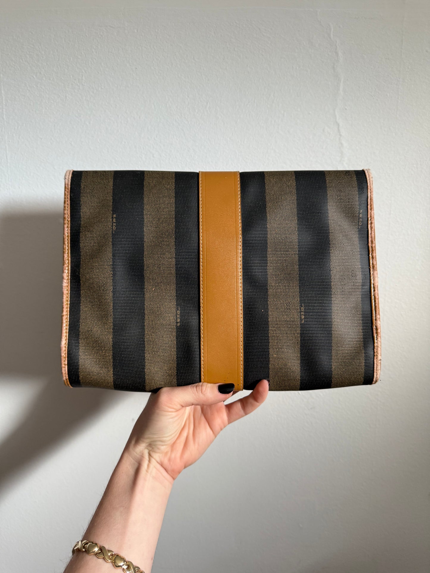 Authentic Fendi Clutch 1970s/1980s
