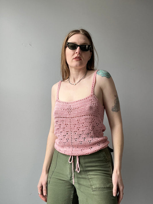 1970s Crochet Tank Top