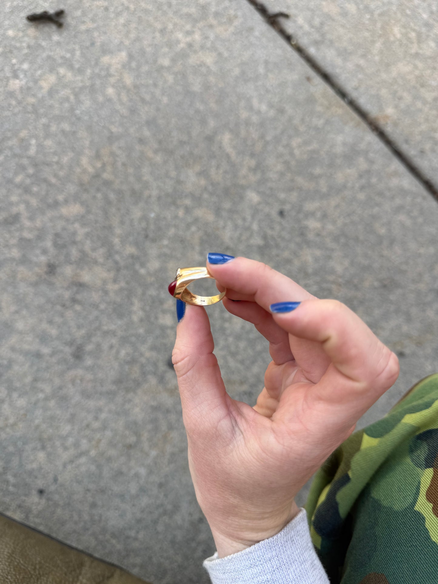 14k Gold Tony Soprano Ring