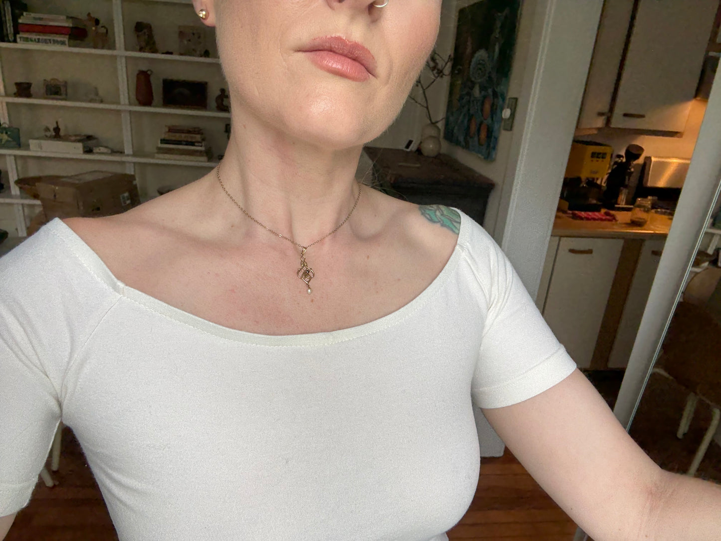 10K Gold Victorian Era Pendant