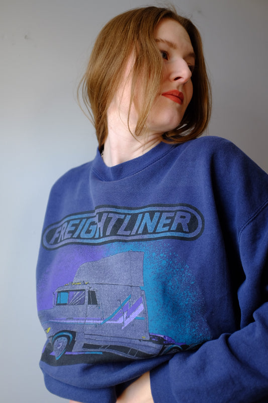 1980s Frontliner Semi Truck Crewneck