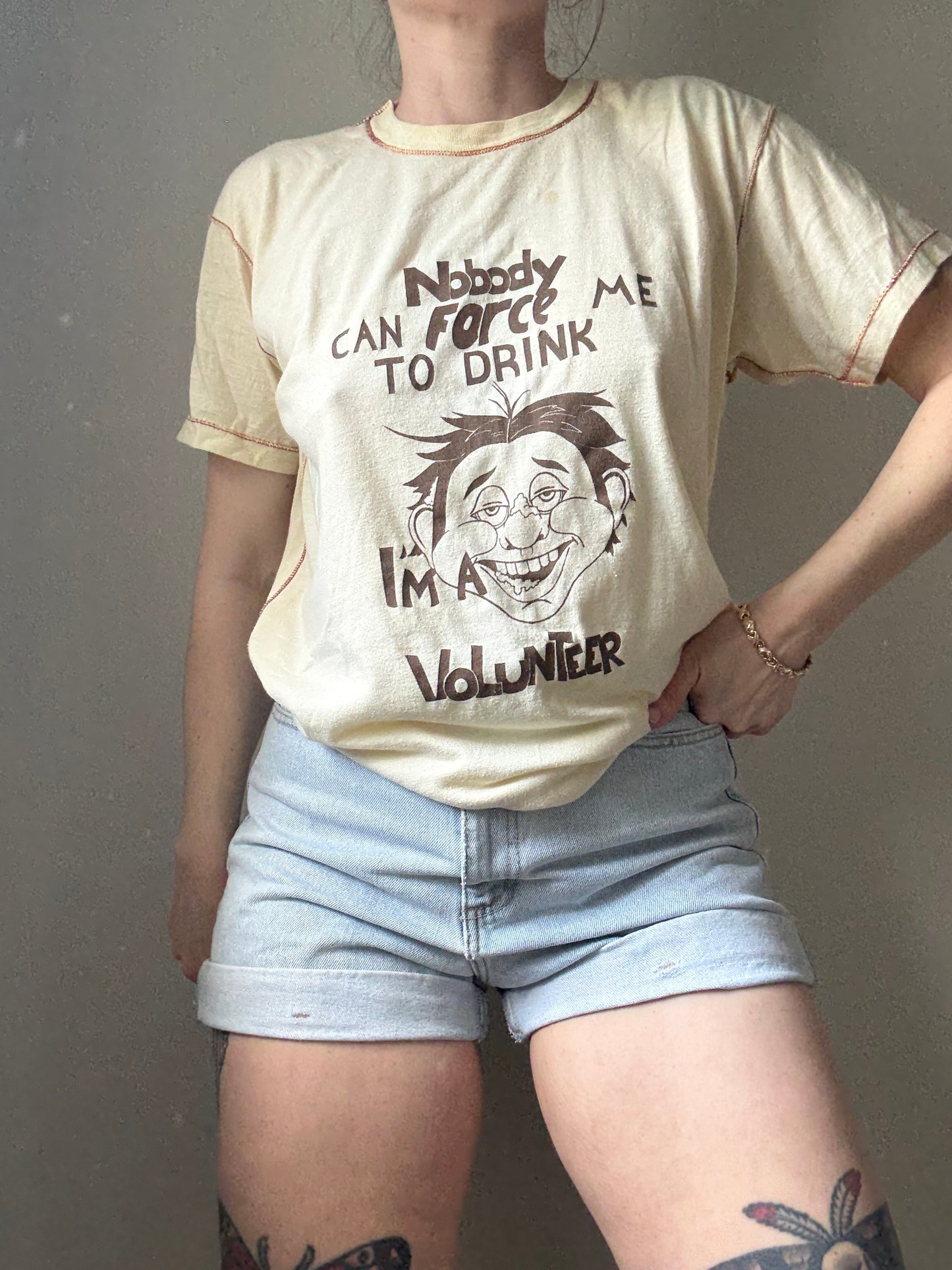 1970s Volunteer Drinker Tee