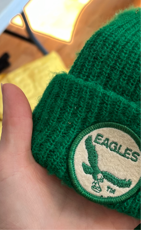 Vintage 70s Eagles Beanie