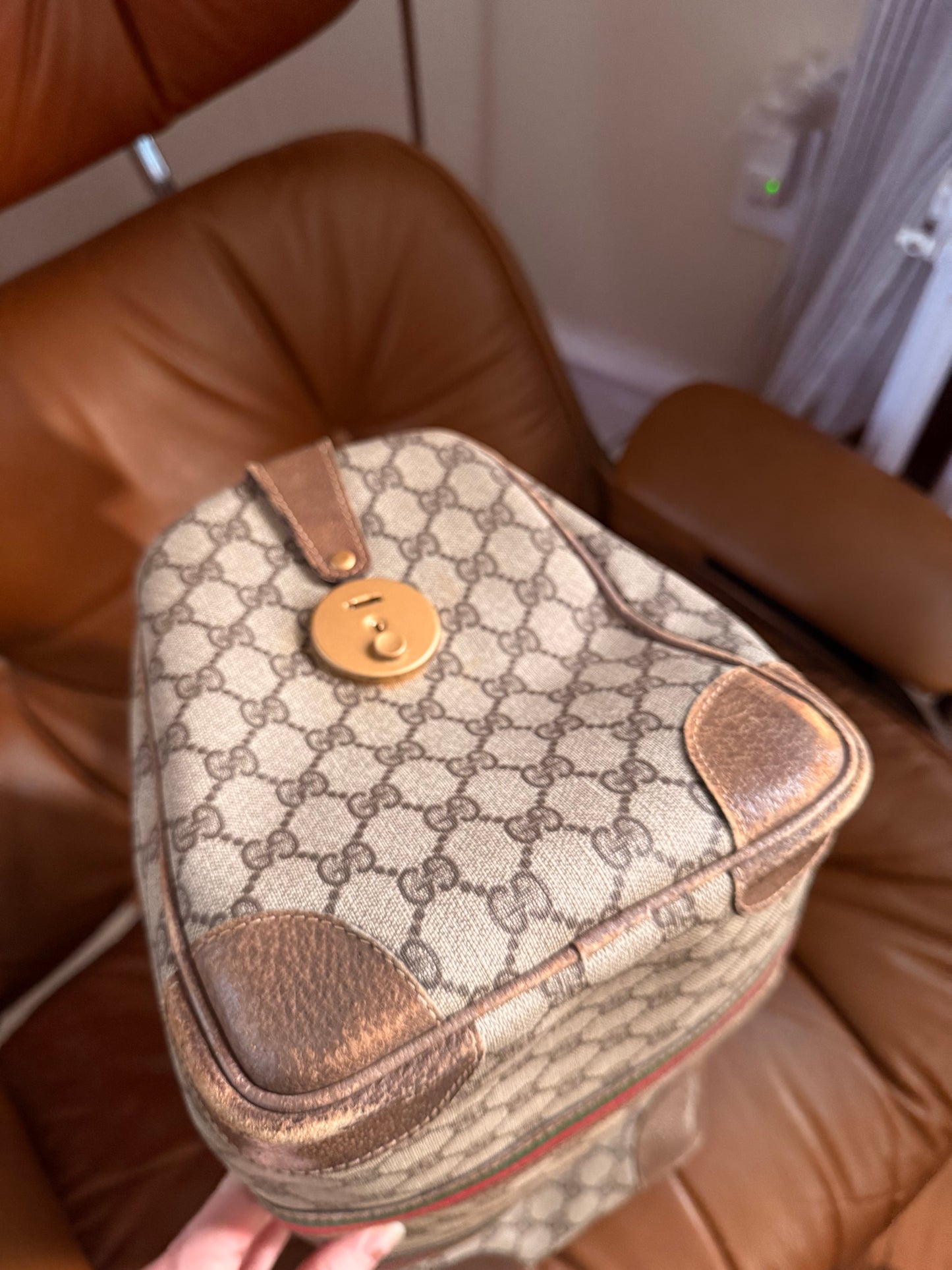 1980s Gucci Weekender Bag