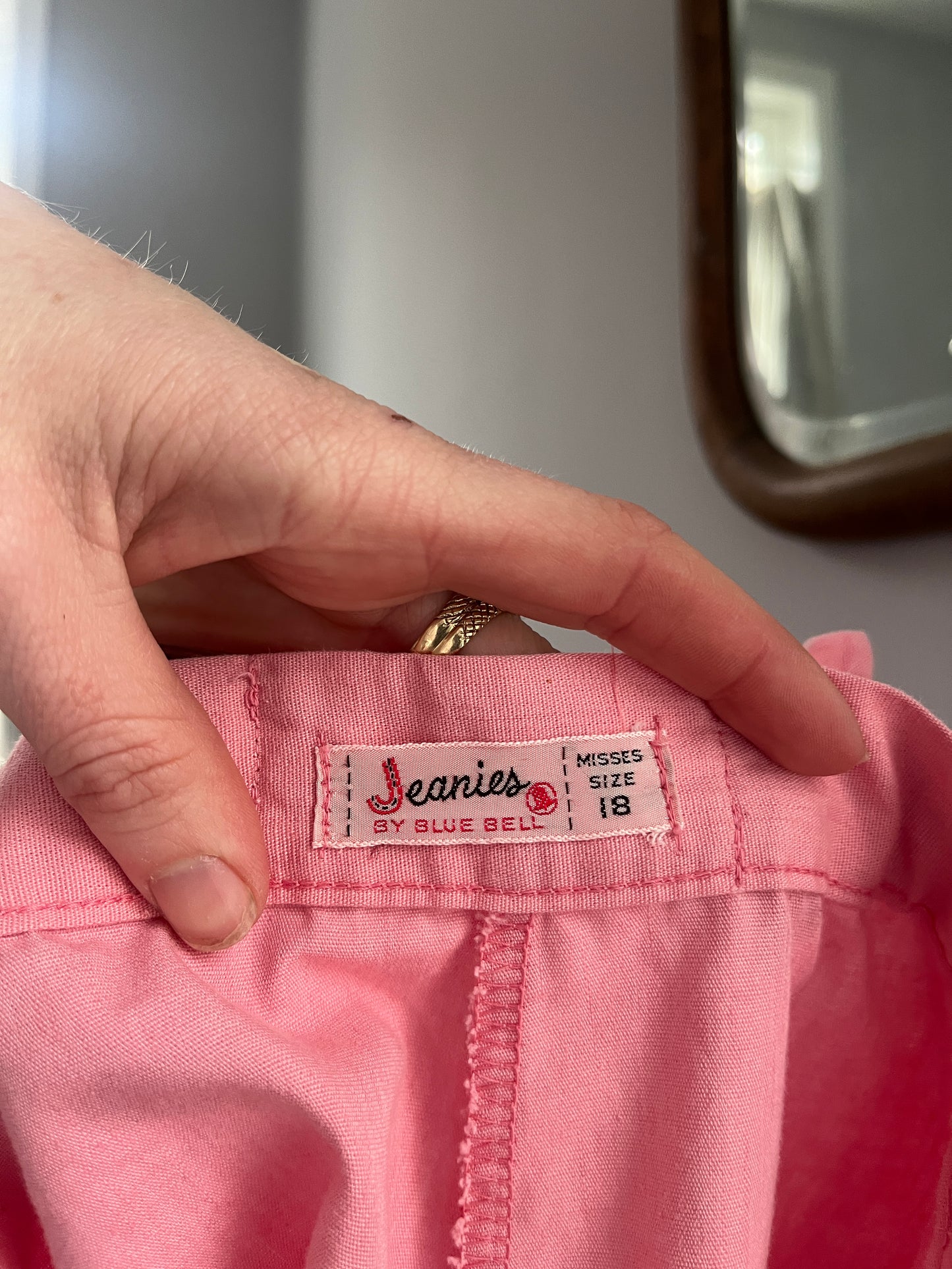 1940s Bubblegum Pink Buckle Shorts