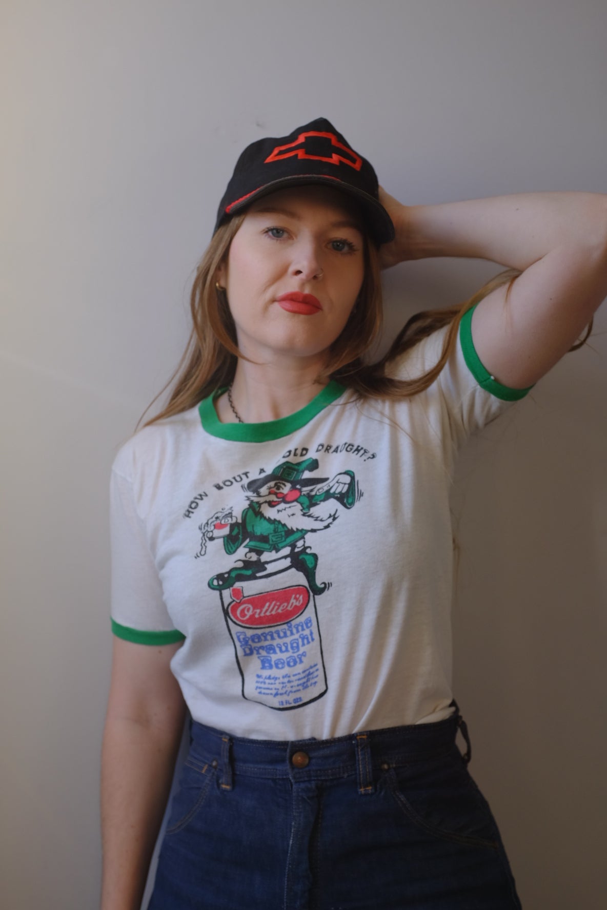 1970’s Ortliebs Beer Ringer Tee