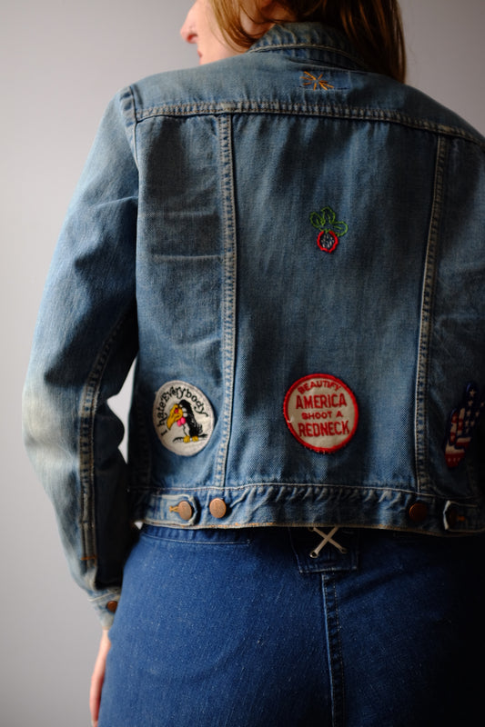 1970’s Selvedge Wrangler Denim Jacket S