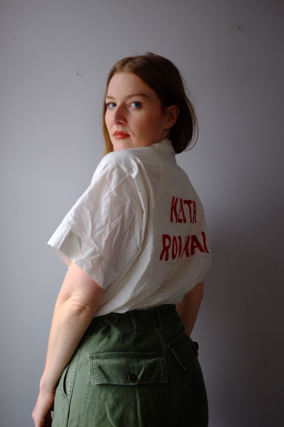 1960s Bowling Tee M