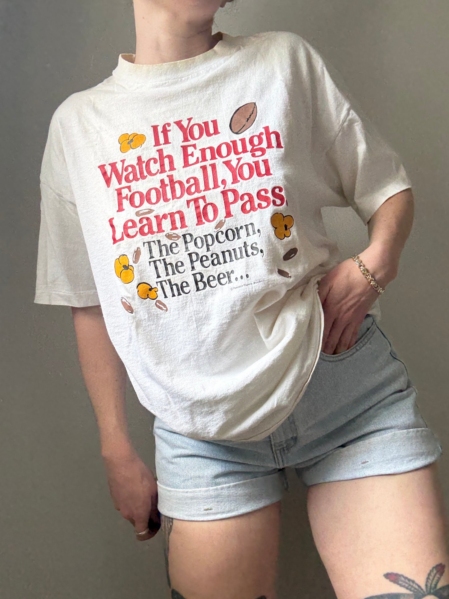 1980s Football Tee