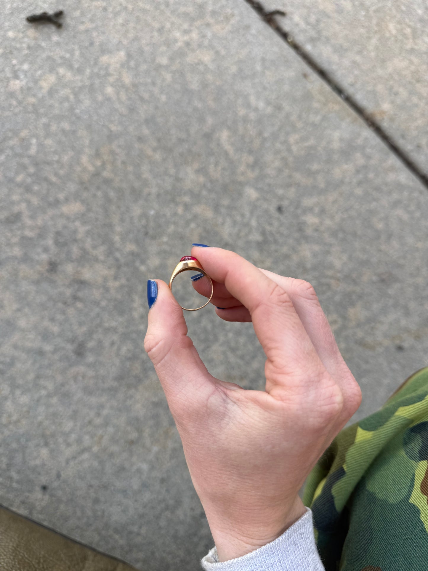 14k Gold Tony Soprano Ring