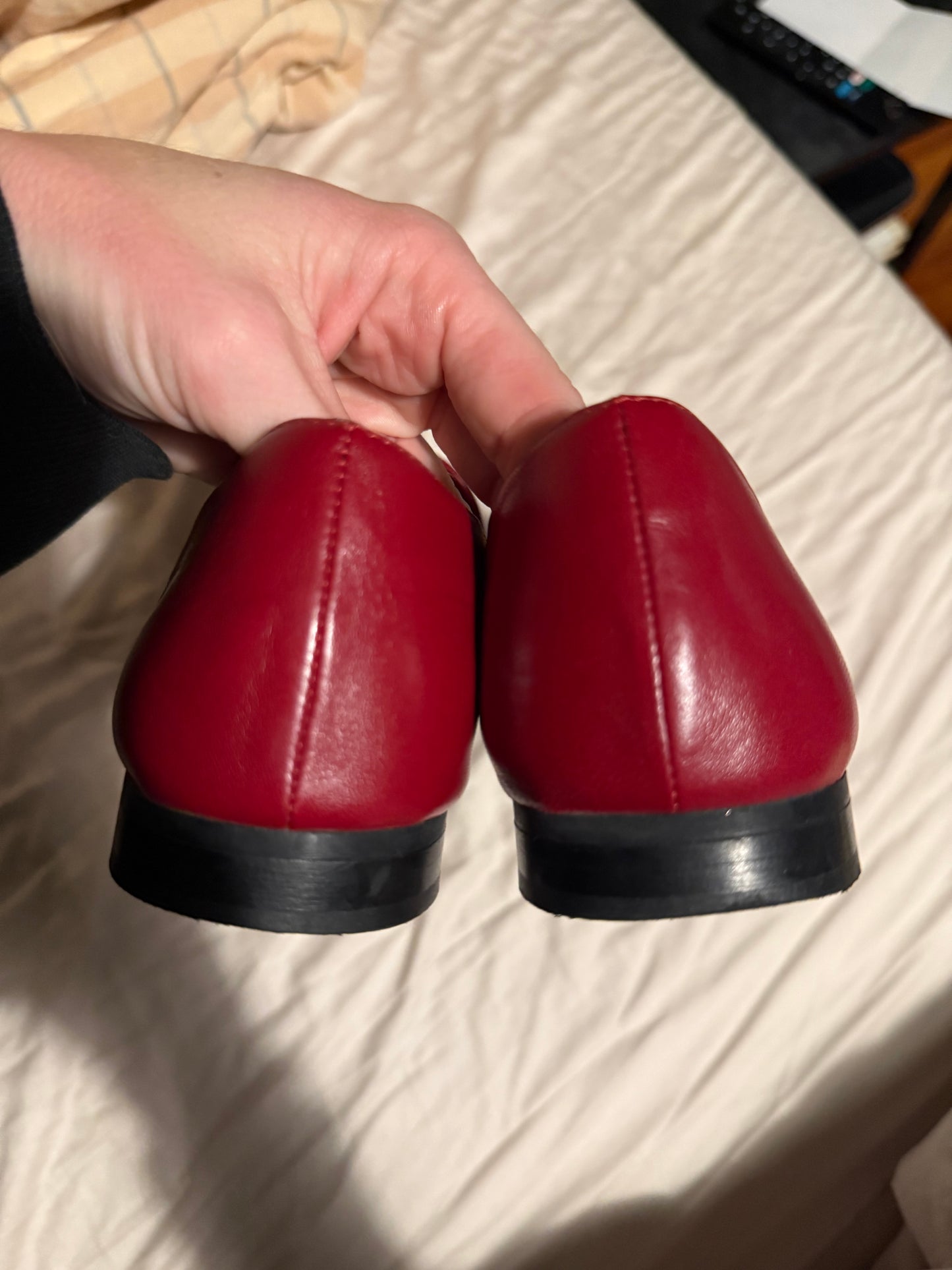 Mara Bini Red Loafers 40, 9/9.5
