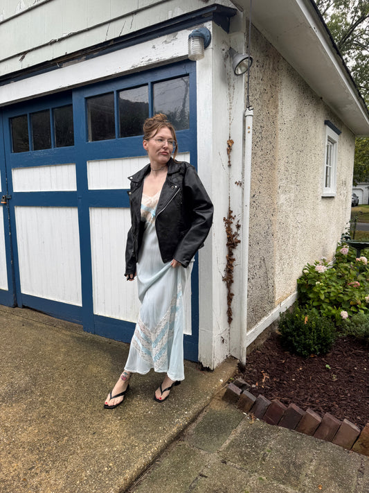 1960s Speedman Leathers Black Leather Biker Moto Jacket