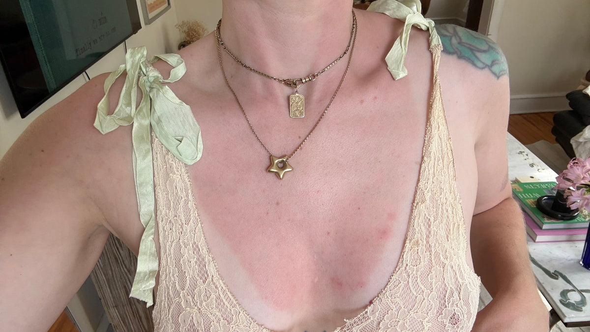 1920s Pink Silk and Lace Slip Dress