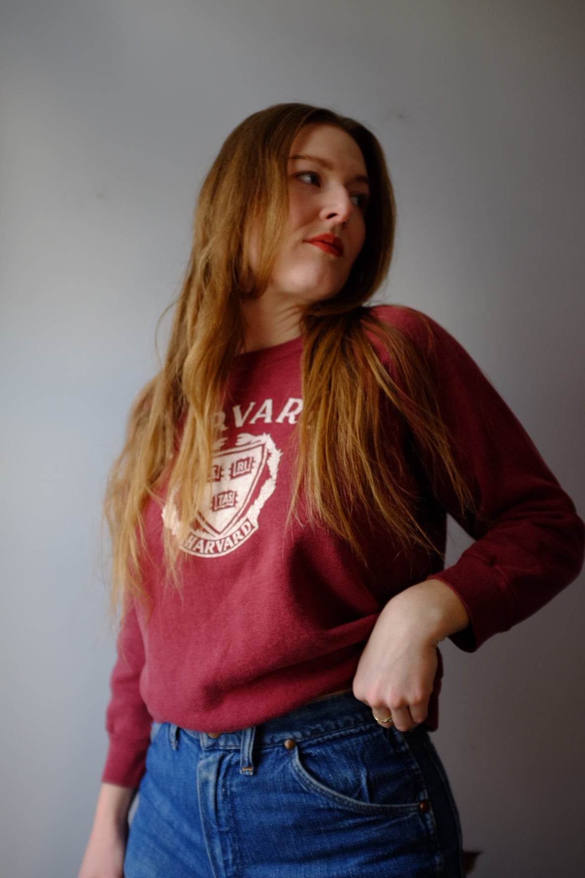 Vintage 1970s Harvard Crewneck