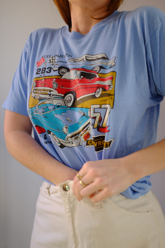 1980s Vintage 57 Chevy T Shirt