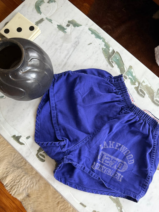 1950s Cotton Gym Shorts XS S