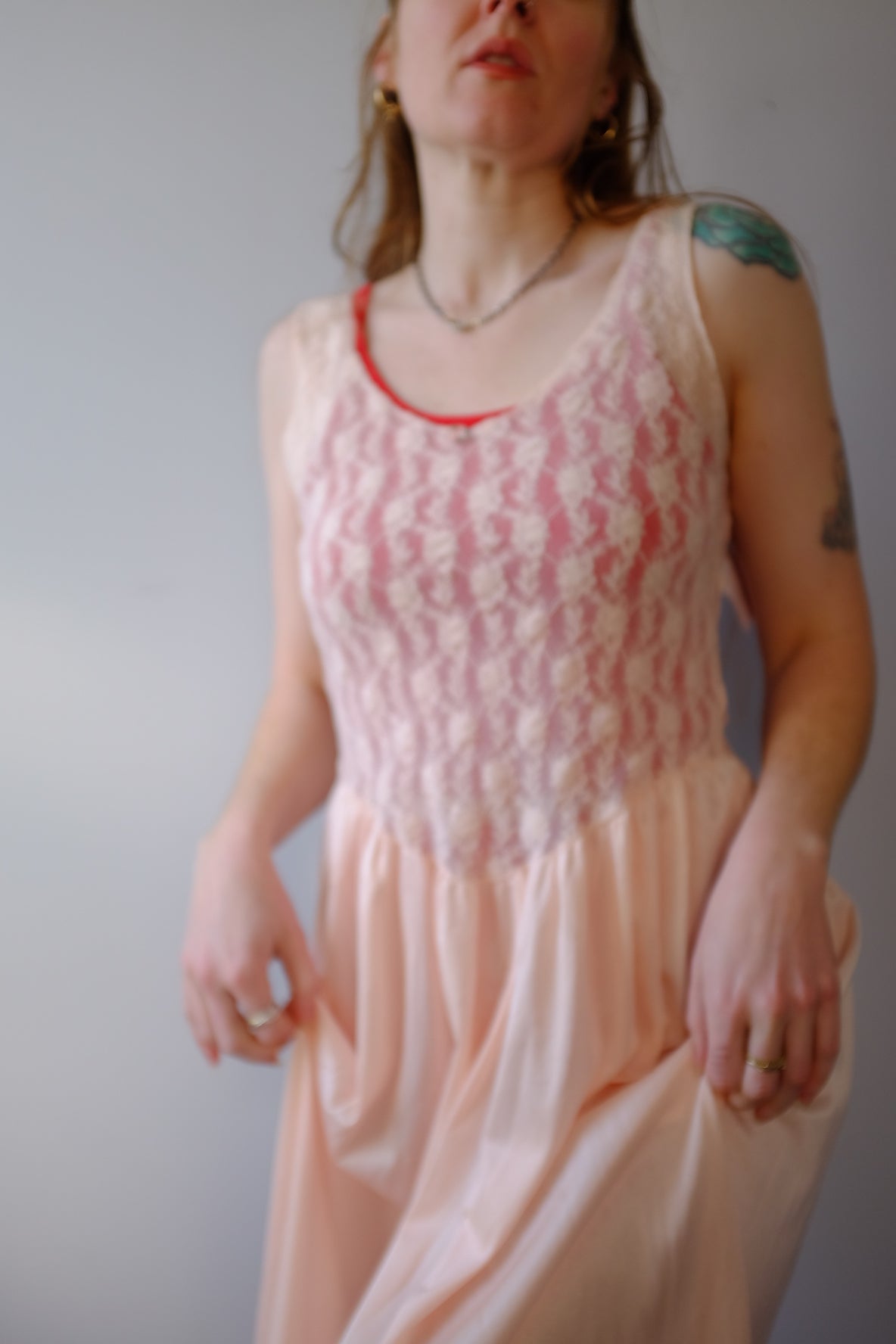 1970’s Lace Slip Dress S-L