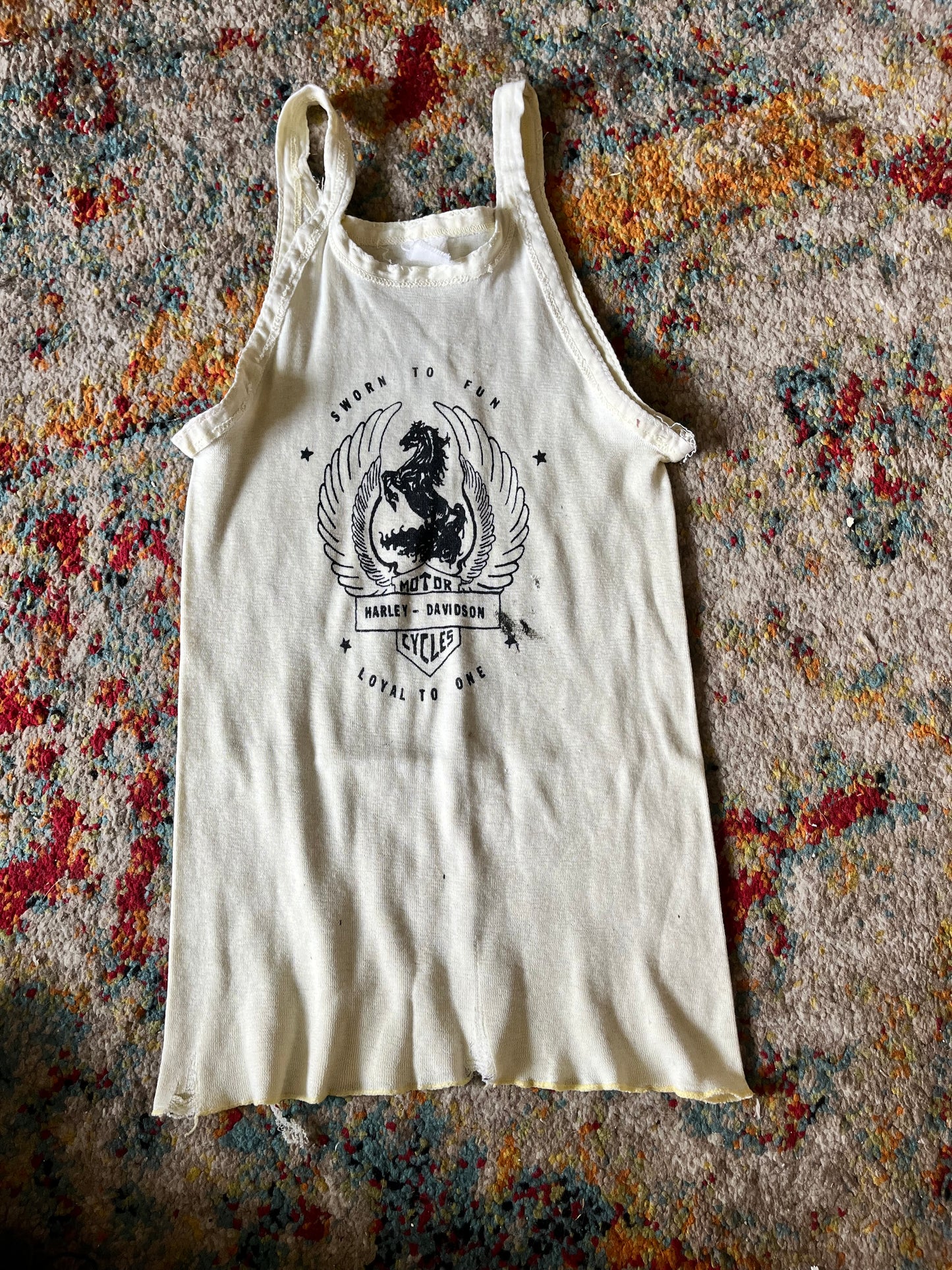 Sworn To Fun 1970s Tank