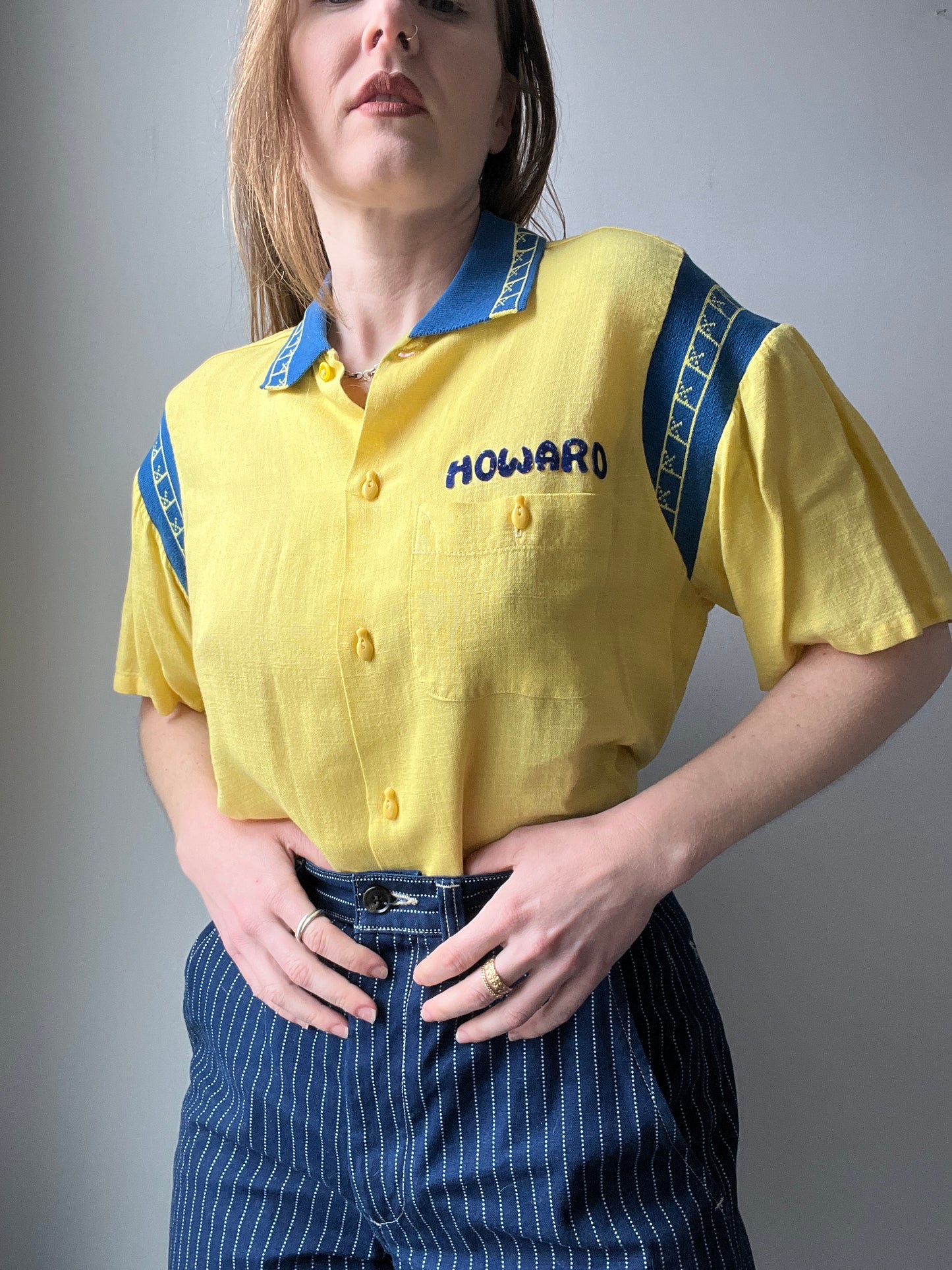 1950’s Yellow Bowling Tee