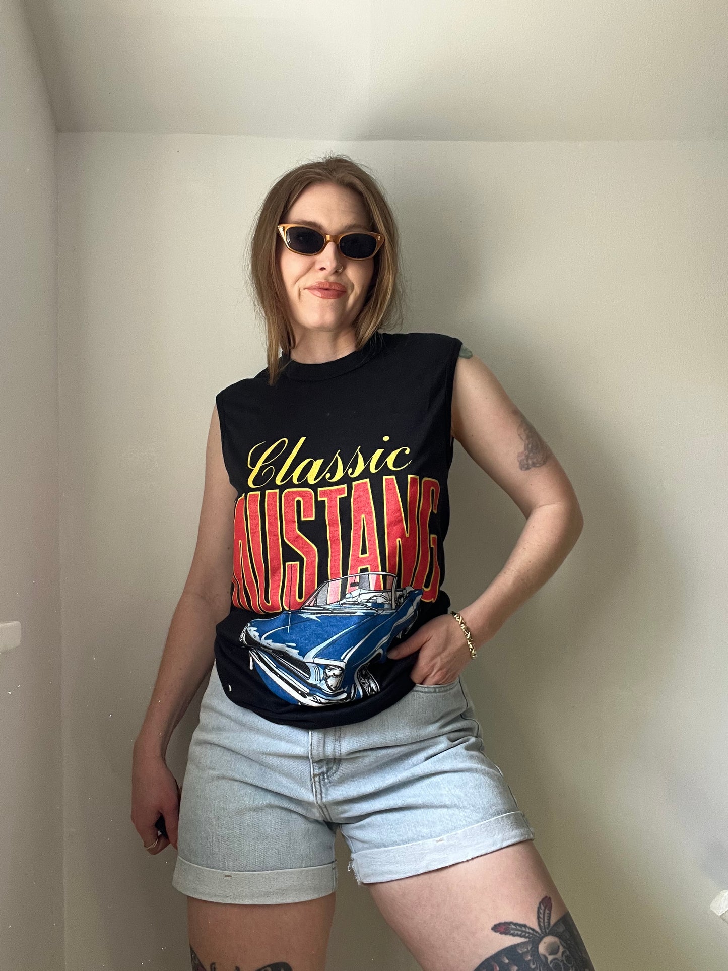 1980’s Classic Mustang Graphic Tee M