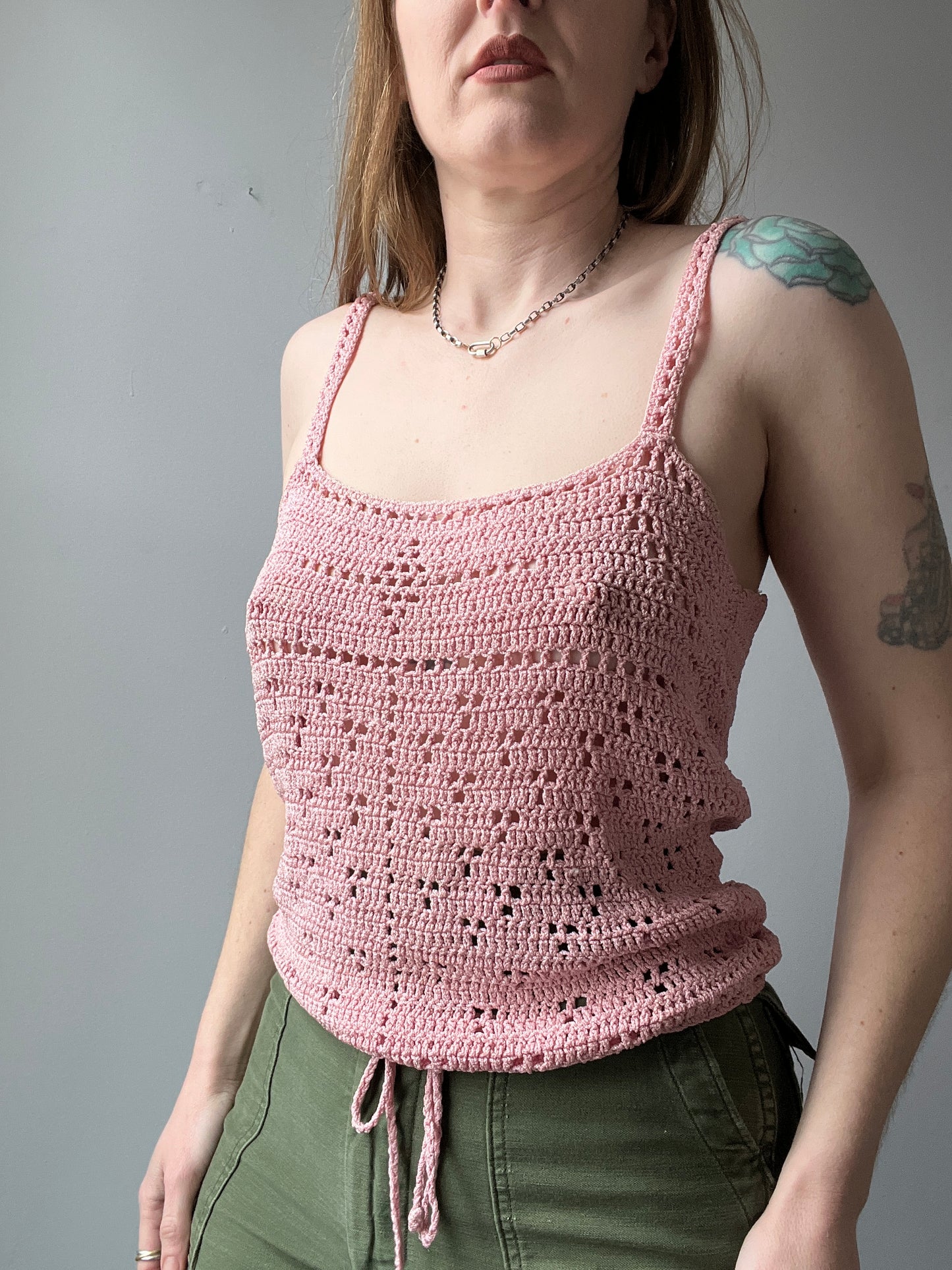 1970s Crochet Tank Top