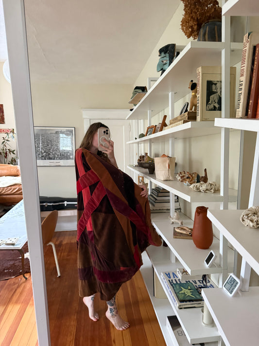 Velvet Patchwork Incredible Cape