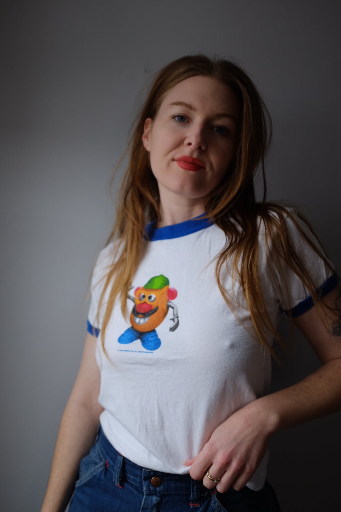 1990’s Potato Head Baby Tee S