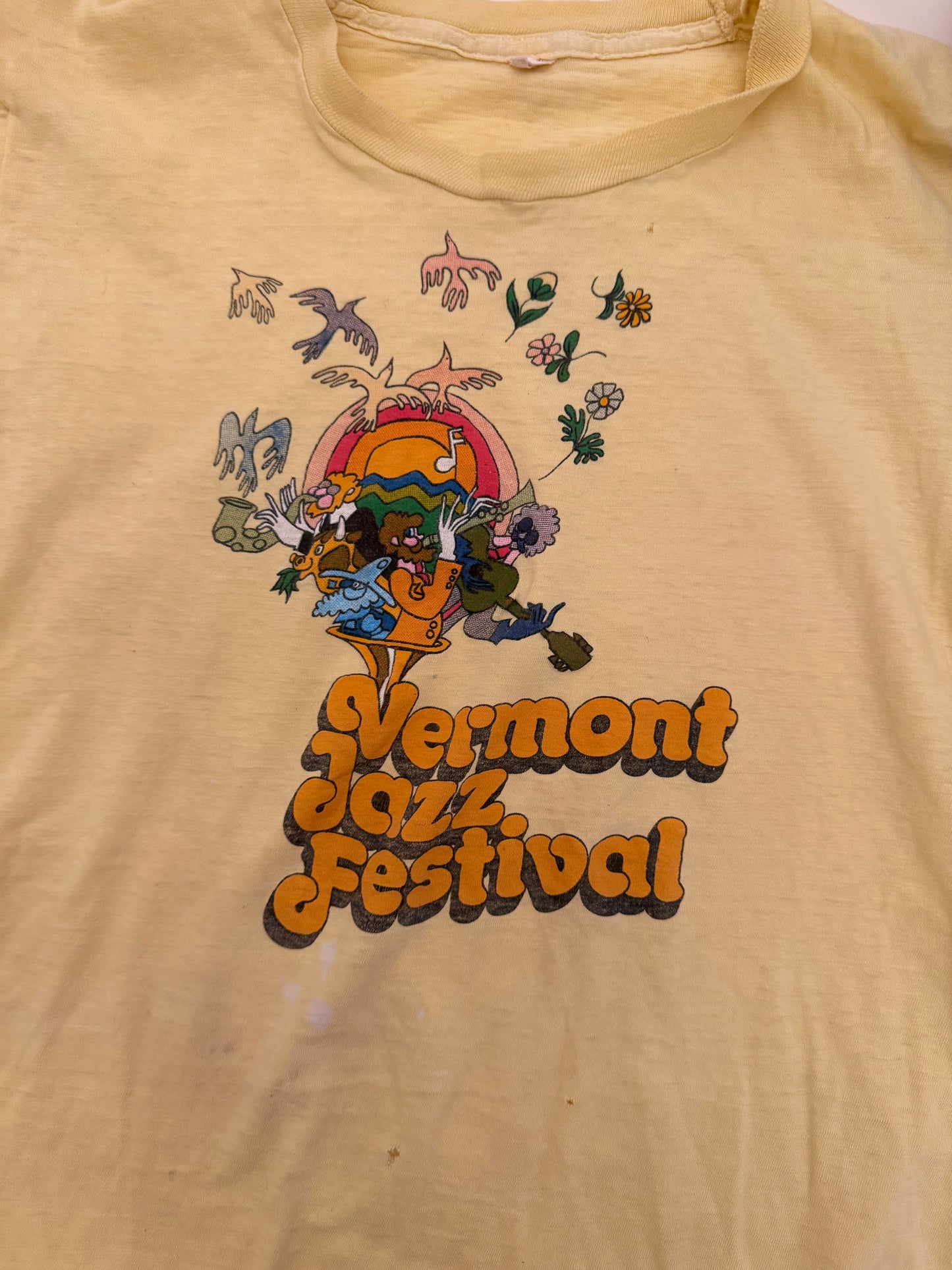 1970s Vermont Jazz Festival Tee S