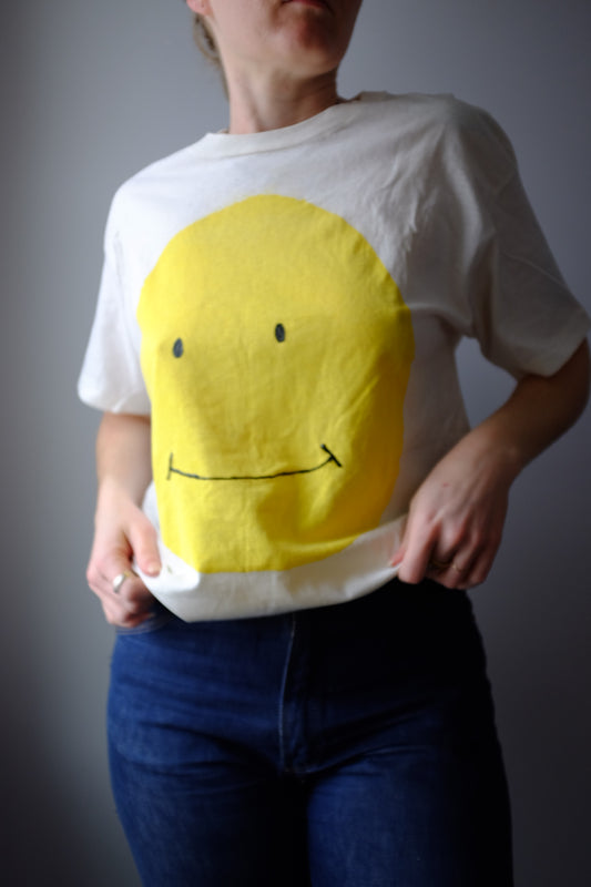 1980s Smiley Face Tee L