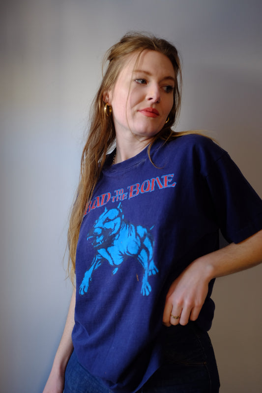 1980’s Bad To The Bone Shirt M