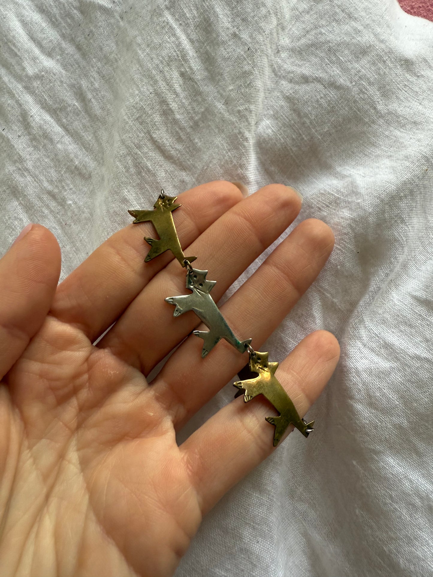 Vintage Kitty Cat Bracelet
