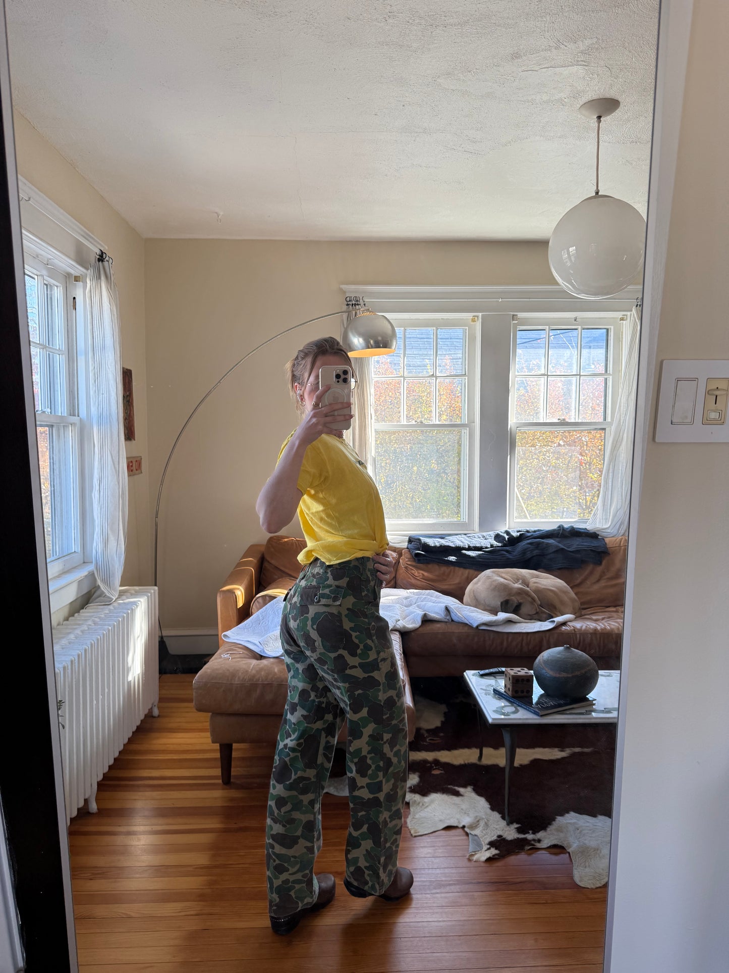1980s Cotton Camo Pants
