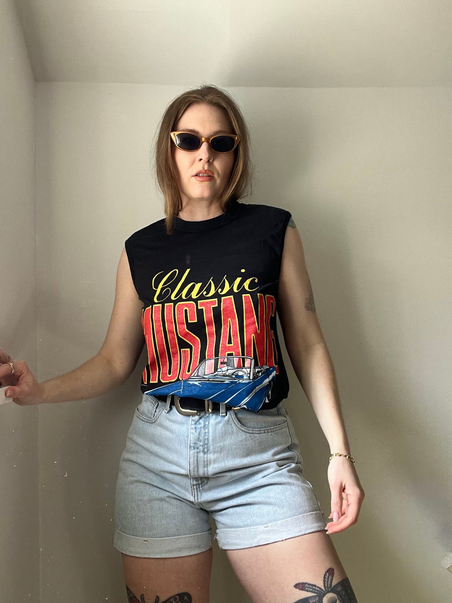 1980’s Classic Mustang Graphic Tee M