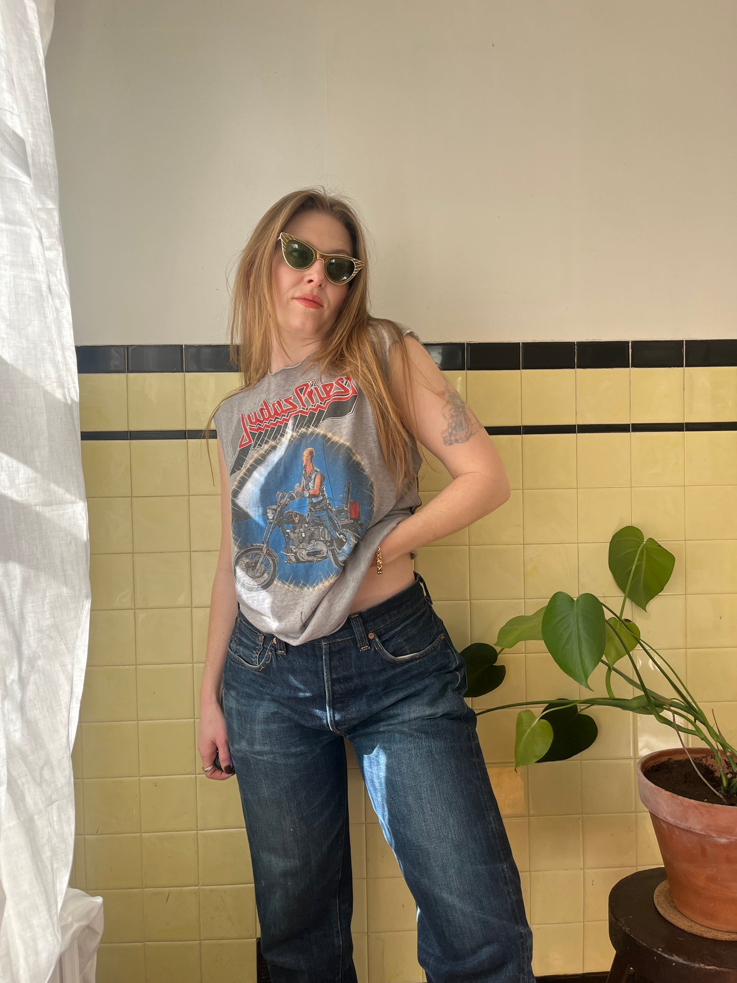 1980's Iron Maiden Cut Off