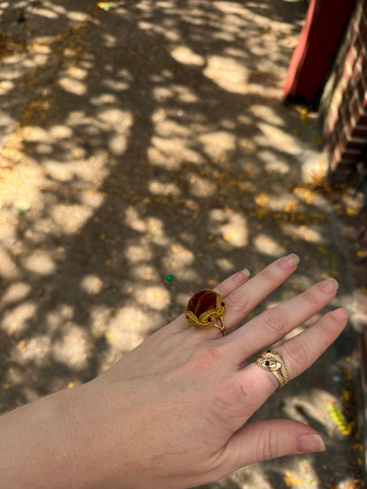 Pin Cushion Ring