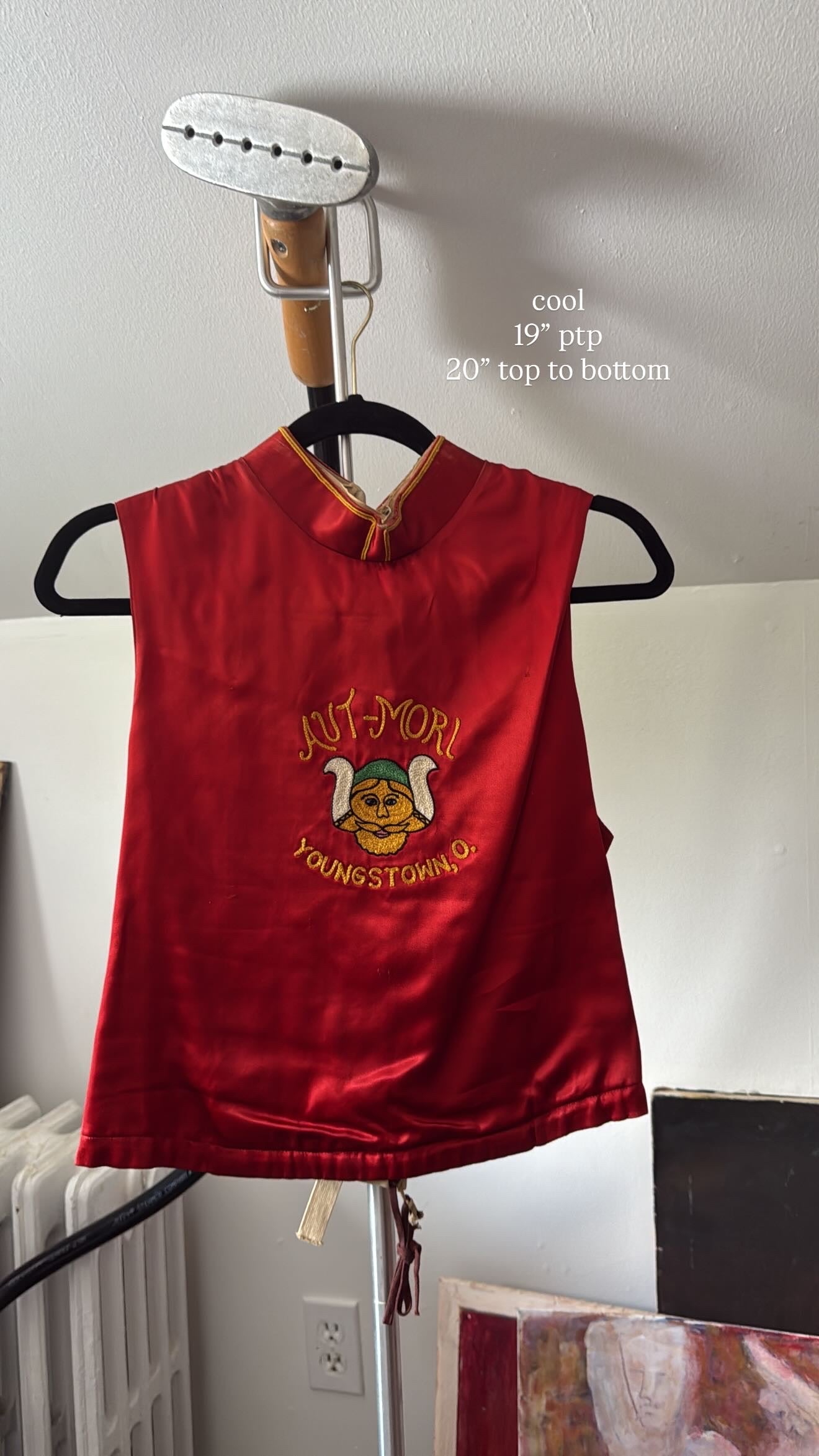 1940s Chain Stitched Top