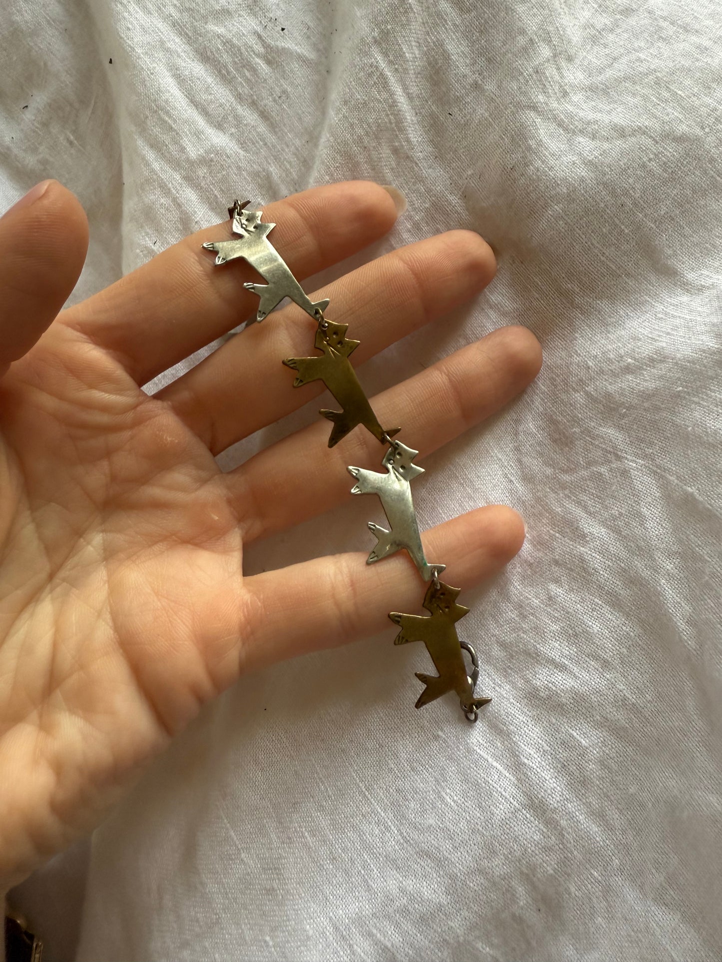 Vintage Kitty Cat Bracelet