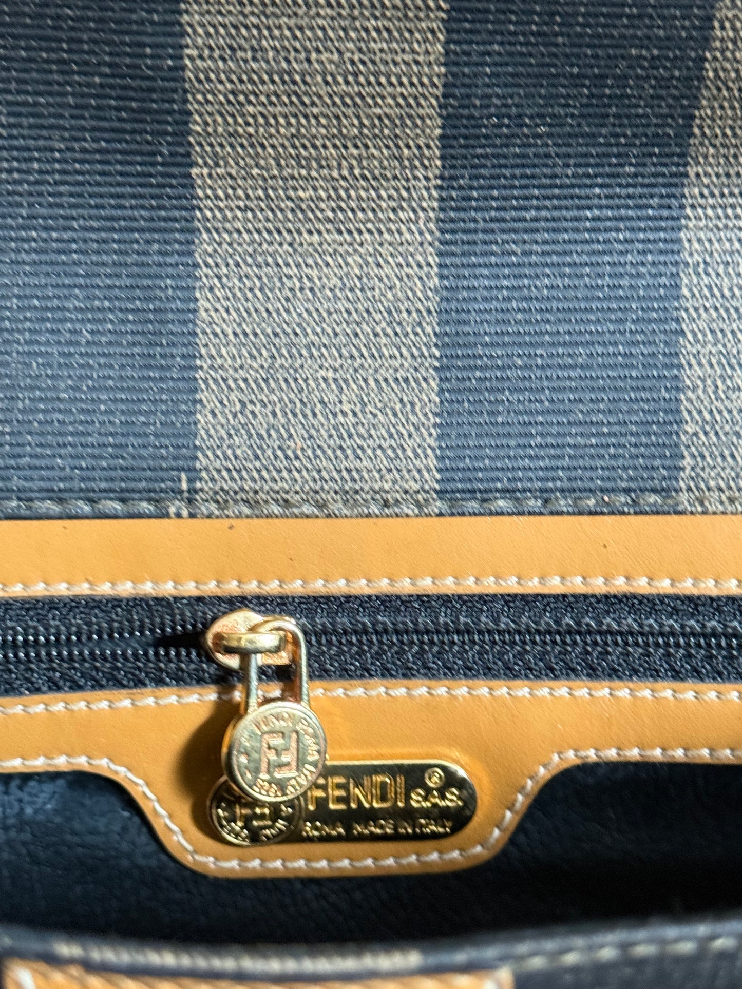 Authentic Fendi Clutch 1970s/1980s