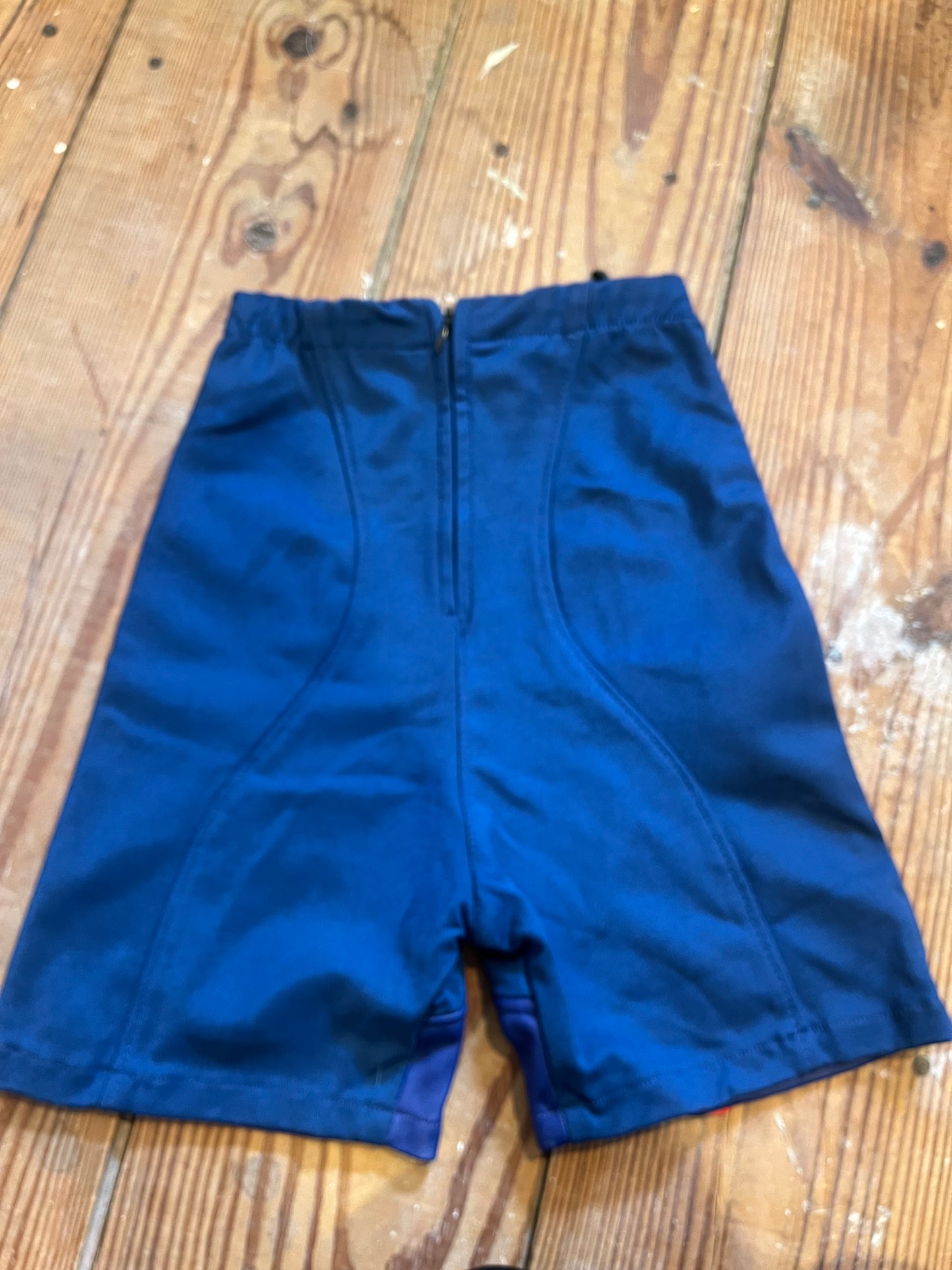 1980s Leather Flower Power Hot Shorts