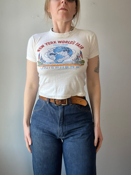 1960s NY World’s Fair Unisphere Shirt S